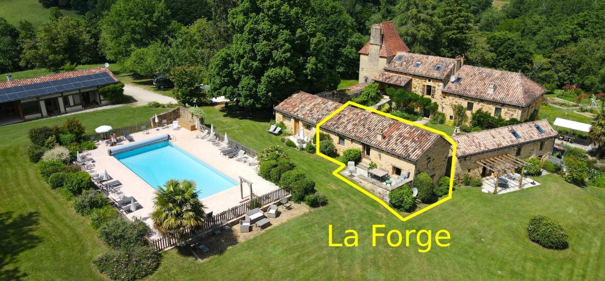 Domaine De Cournet Haut, A 17Th Century Property Set On A Calm, Idyllic Domain With Pool, Tennis, Bikes And More Les Vauries Ngoại thất bức ảnh