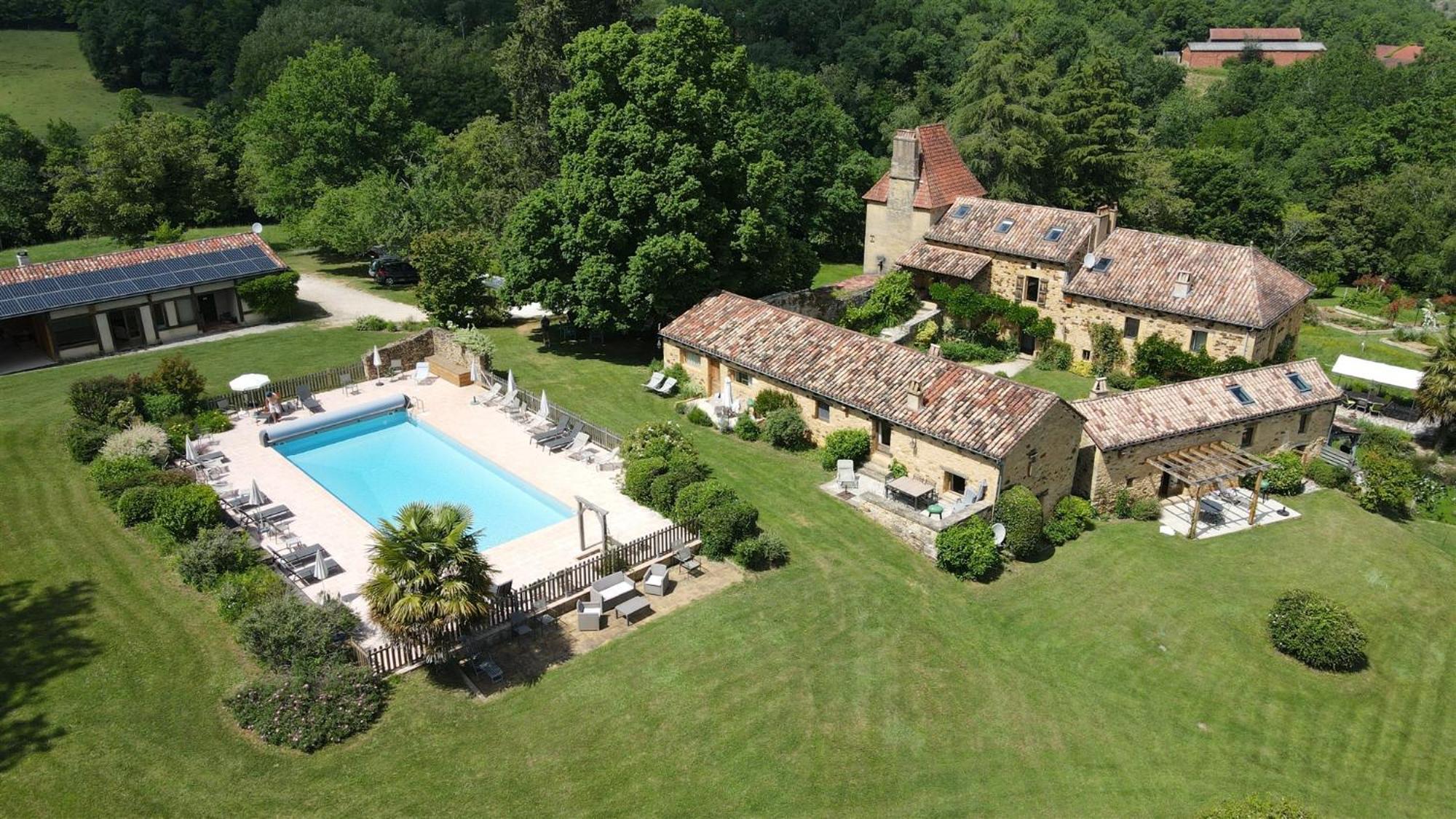 Domaine De Cournet Haut, A 17Th Century Property Set On A Calm, Idyllic Domain With Pool, Tennis, Bikes And More Les Vauries Ngoại thất bức ảnh